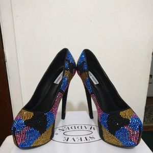 Steve Madden Rhinestone Stilettos.